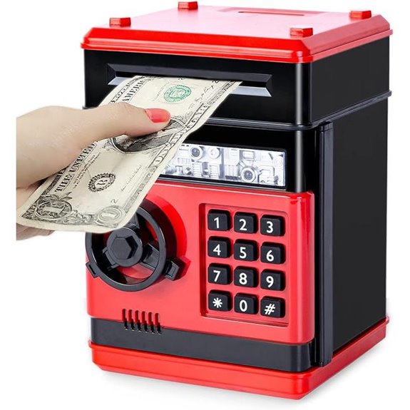 Refasy Electronic Piggy Bank for Kids 3-12