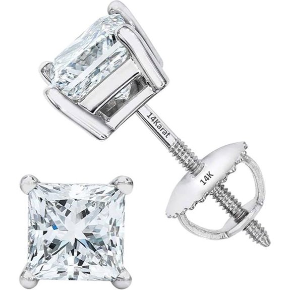 CVD Lab-Grown Diamond Stud Earrings 0.20-2.00ct