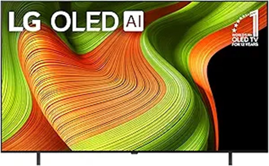 LG 65-Inch OLED 4K Smart TV with AI Features