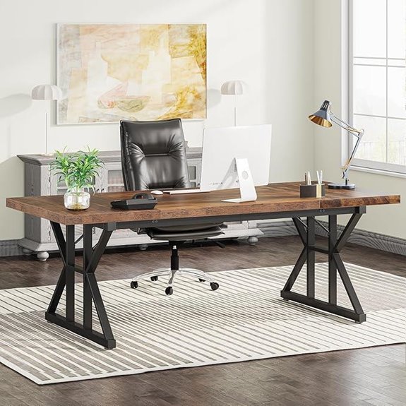 Tribesigns 70.8-Inch Executive Office Desk