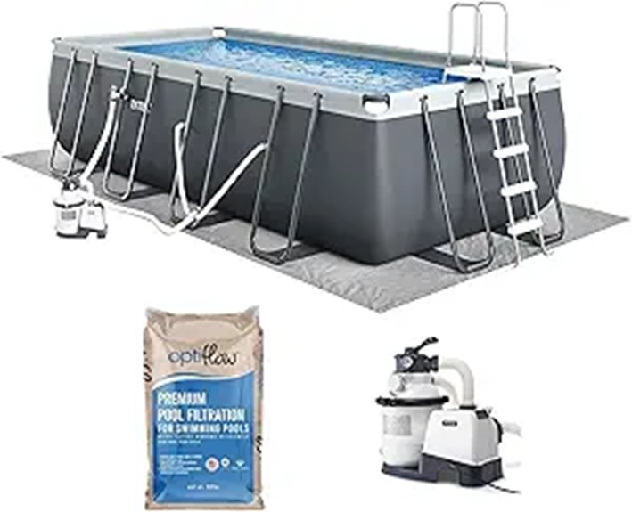 Intex 18ft Above Ground Pool with Sand Filter