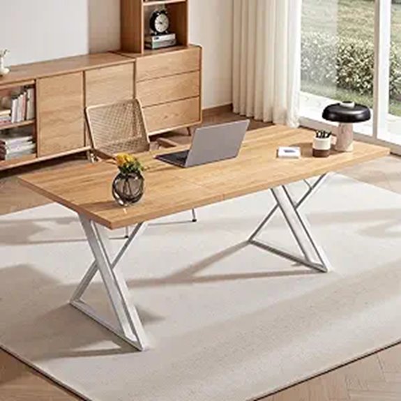 70.9-Inch Modern Industrial Office Desk