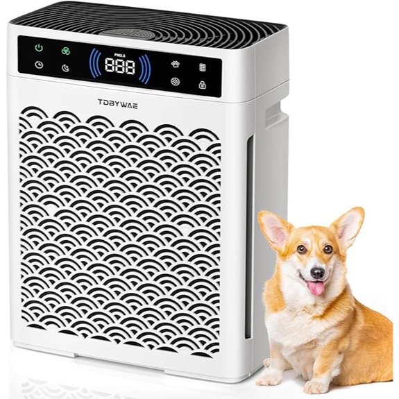 HEPA Air Purifier for Large Rooms and Pets