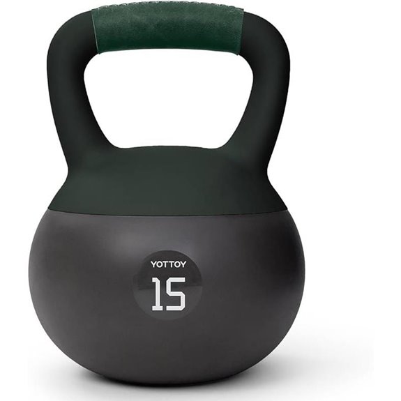 YOTTOY Soft Kettlebell with Leather Handle