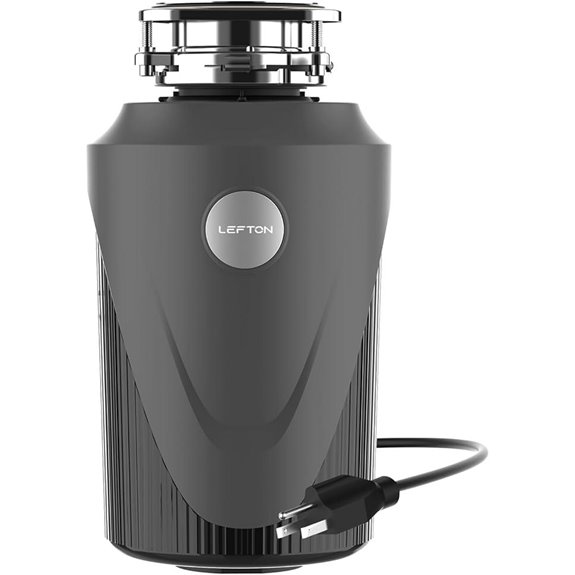 Lefton 1 HP Continuous Feed Garbage Disposal