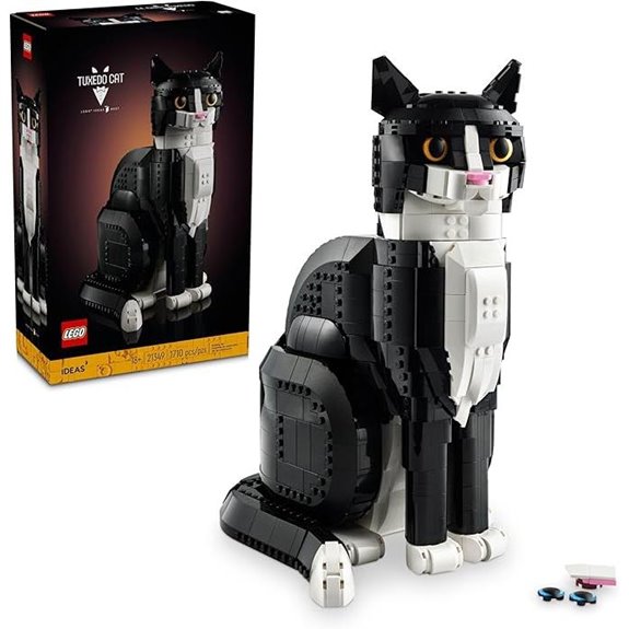 LEGO Tuxedo Cat Building Set for Adults