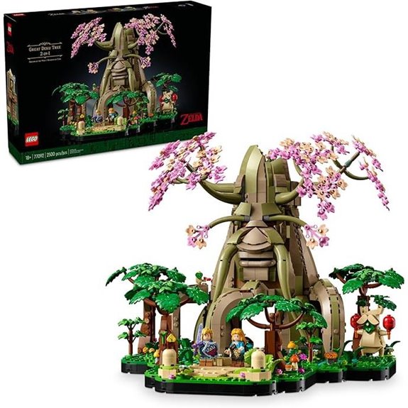 LEGO Zelda Great Deku Tree Model Building Set