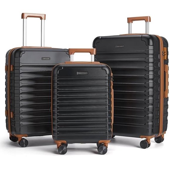 LIGHT FLIGHT 3-Piece Hardside Luggage Set with Spinner