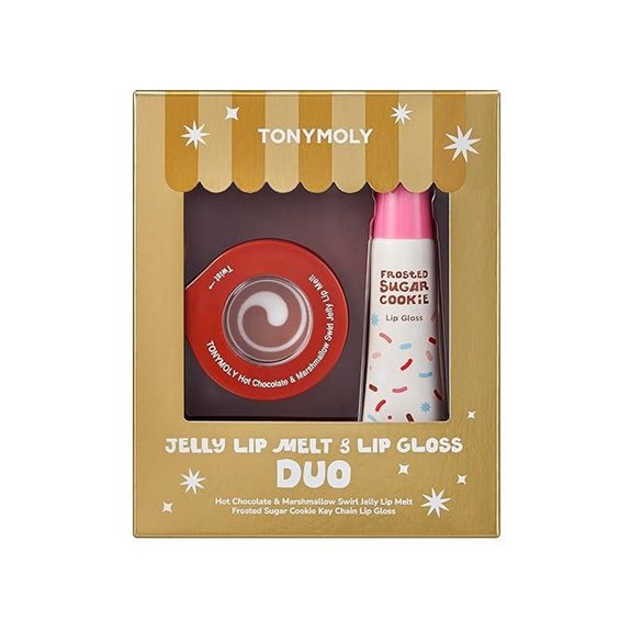 TONYMOLY Lip Melt & Gloss Key Chain Set