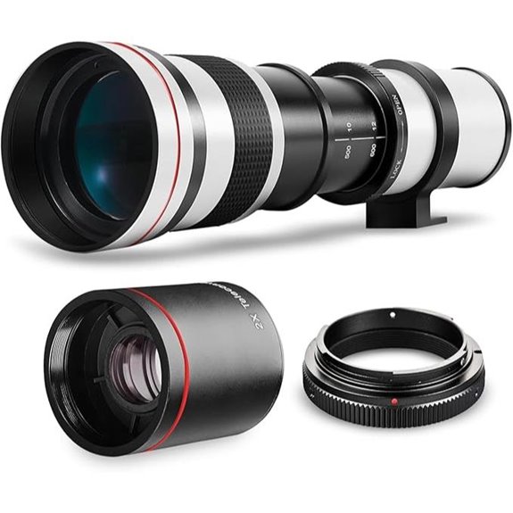 High-Power 420-1600mm f/8.3 Telephoto Zoom Lens