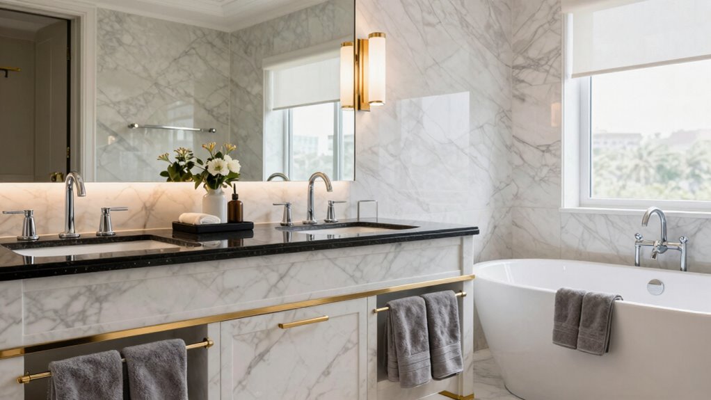 luxury bathroom vanity selections