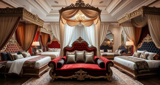 luxury bed frame collection