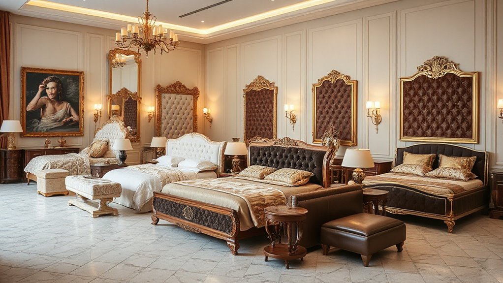 luxury bed frame options