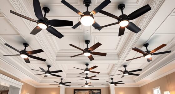 luxury ceiling fans with lighting