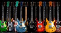 luxury electric guitar selections