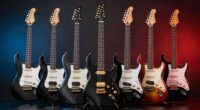 luxury electric guitar selections