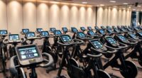 luxury exercise bikes with screens