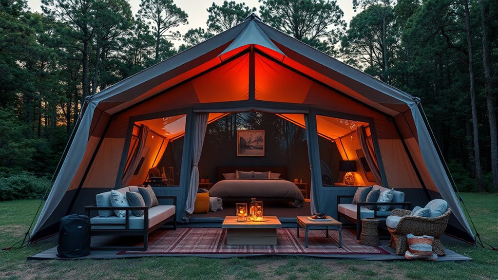 luxury family tent essentials