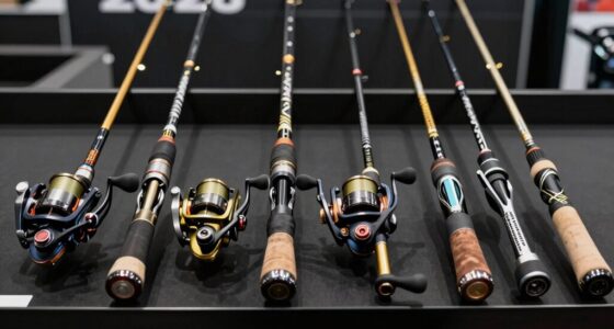luxury fishing gear selection