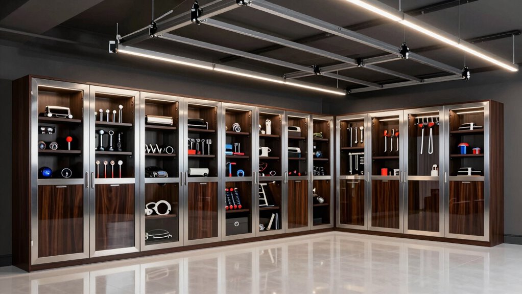luxury garage organization solutions