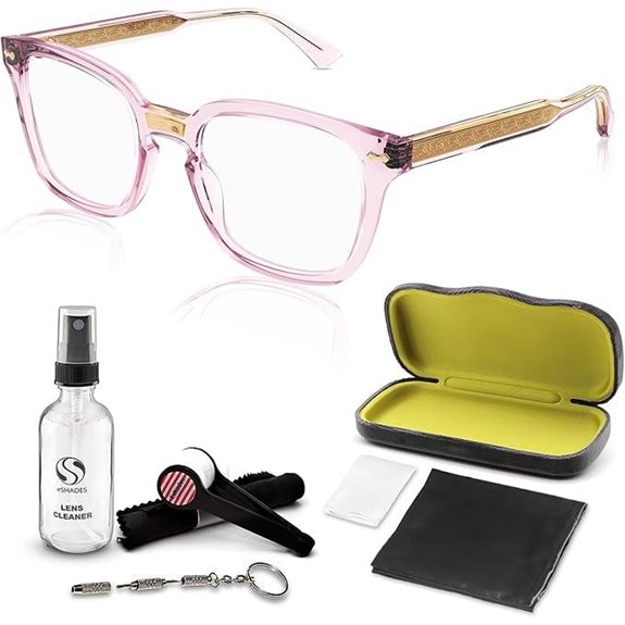 Gucci GG0184O Square Eyeglasses with Luxury Kit