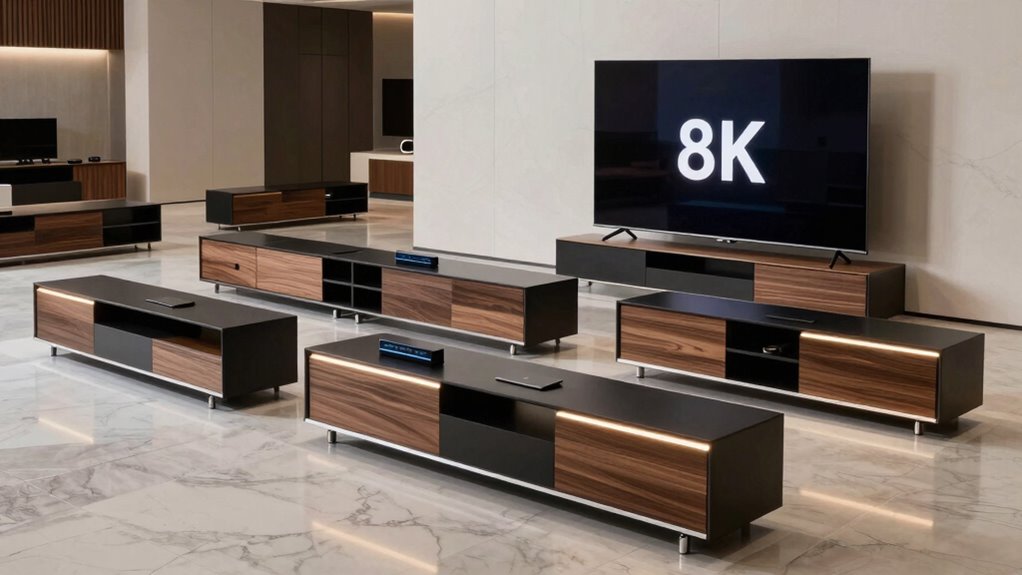 luxury media consoles 2026