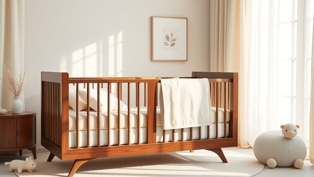 luxury nursery crib selections