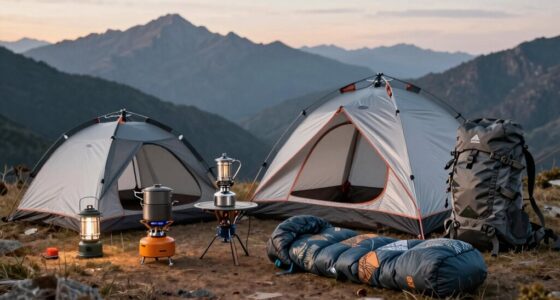 luxury outdoor camping sets