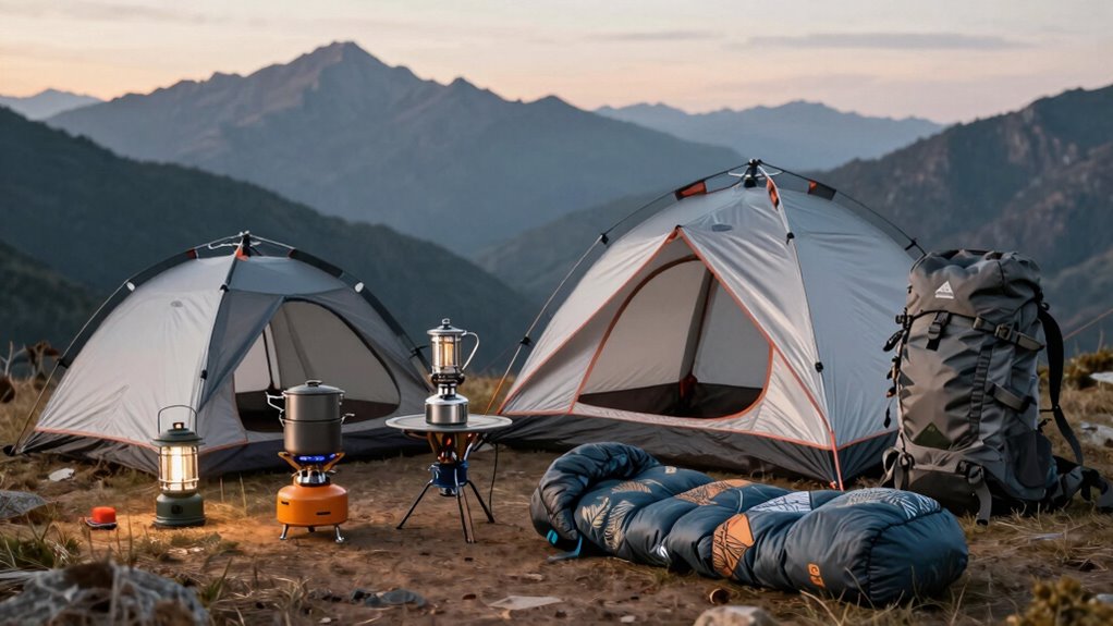 luxury outdoor camping sets