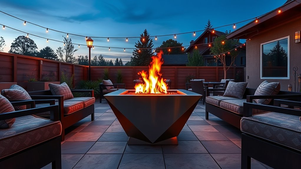 luxury outdoor fire pit considerations