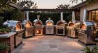 luxury outdoor pizza ovens