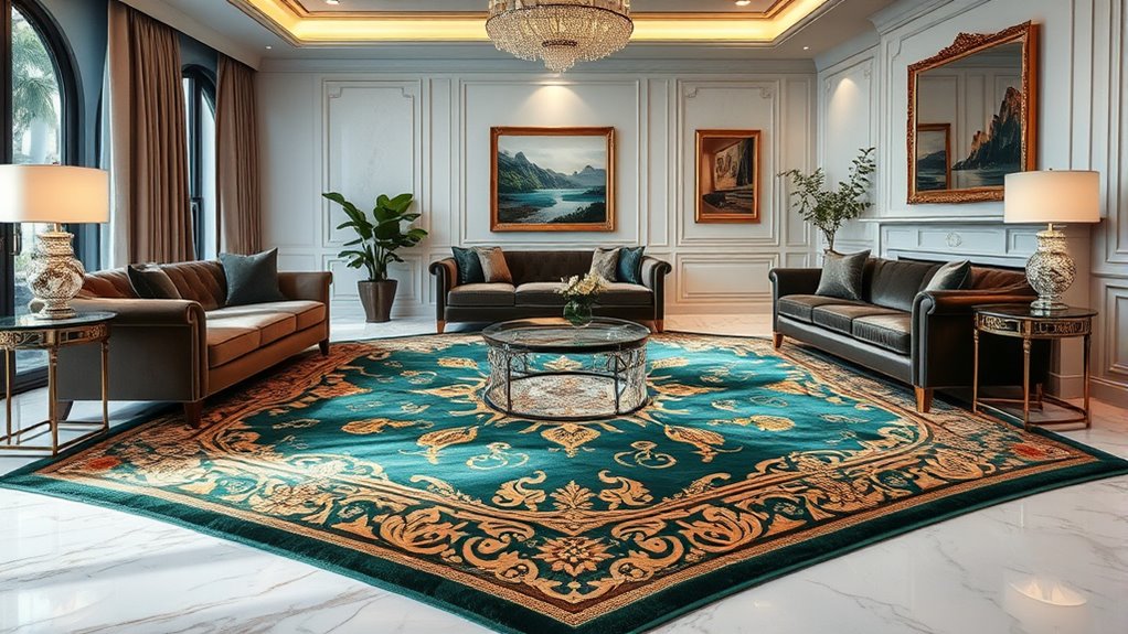 luxury rug selection criteria