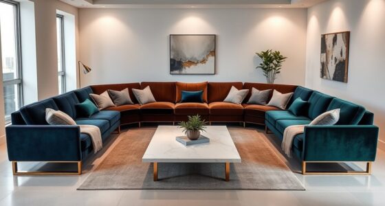 luxury sectional sofa selections