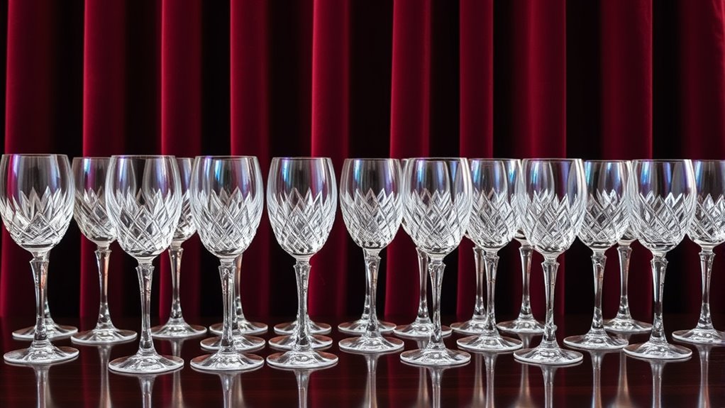 luxury wine glass sets