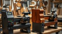 luxury woodworking lathe options