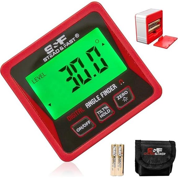 S&F Digital Angle Finder with Magnetic Base