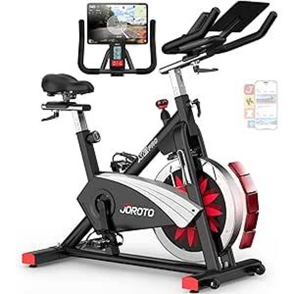 JOROTO Magnetic Indoor Cycling Bike with App
