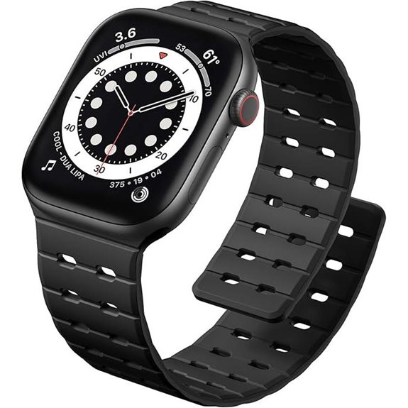 Getino Magnetic Silicone Band for Apple Watch Series