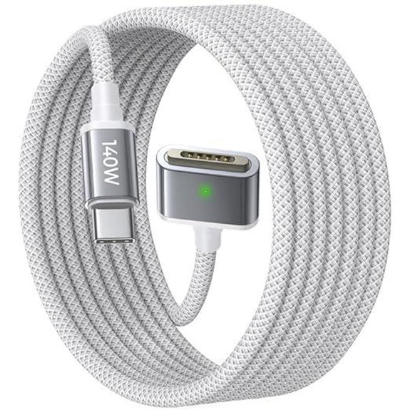 LISEN USB-C Magnetic 3 Cable for MacBook Chargers