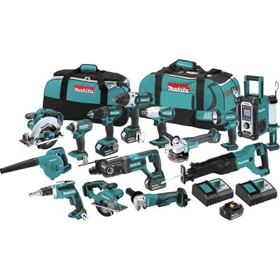 Makita XT1501 18V LXT® Lithium-Ion Cordless 15-Pc. Combo Kit (3.0Ah)