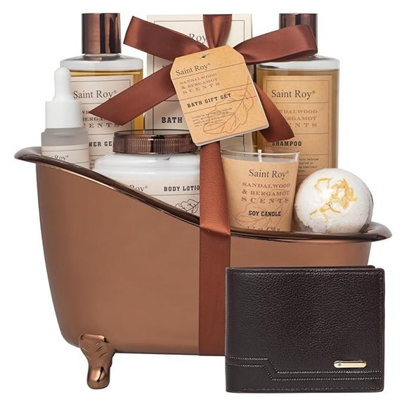 Men's Spa Gift Set for Fathers Day and Birthday