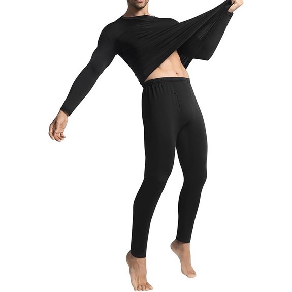 Men's Thermal Long Johns Set for Cold Weather
