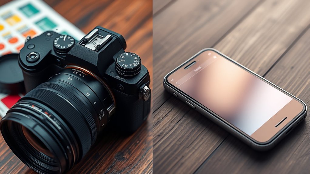 manual camera control options
