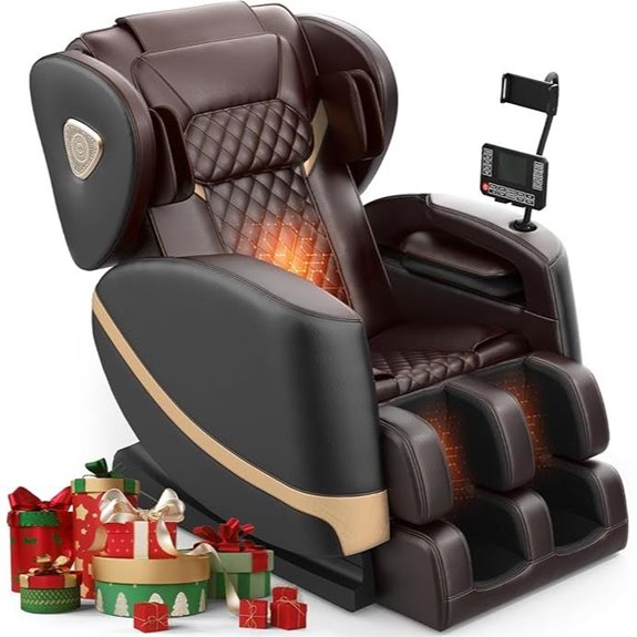 2025 Full Body Massage Chair with Heating and Bluetooth