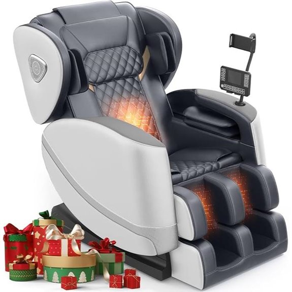 2025 Full Body Massage Chair with Heat and Bluetooth