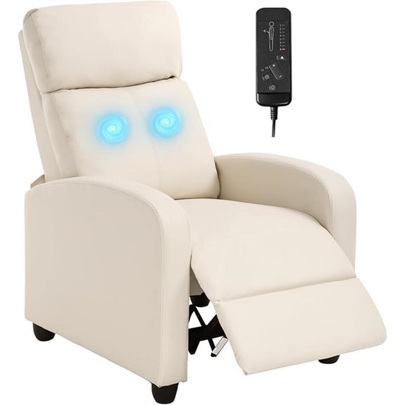massage chair with lumbar