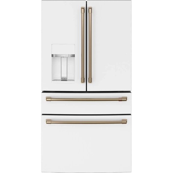 Cafe 27.8 cu. ft. French Door Refrigerator Matte White