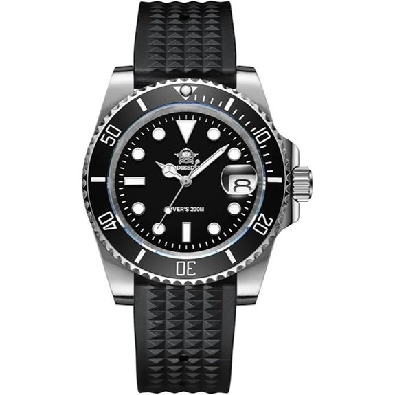 ADDIESDIVE 41mm Men's Dive Watch Waterproof Luminous Dial