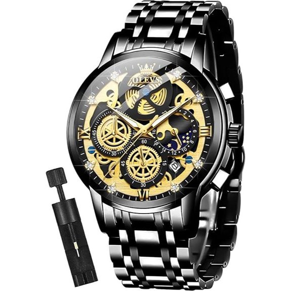 OLEVS Men's Luxury Chronograph Waterproof Watch