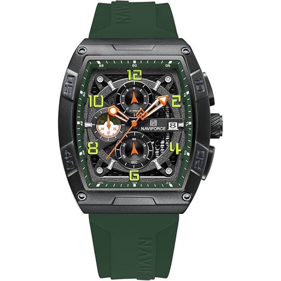NAVIFORCE Men Quartz Watch with Date and Week